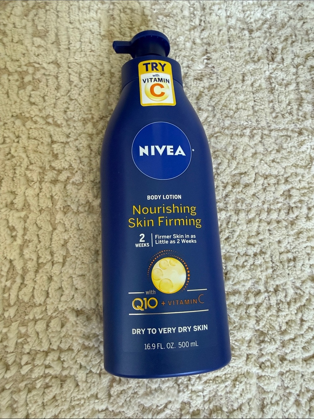 NIVEA Nourishing Skin Firming Body Lotion - Blue